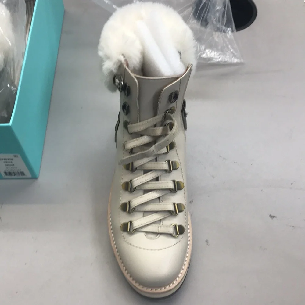 NWT,Kate spade maira boots S370758 off white - Picture 7 of 17